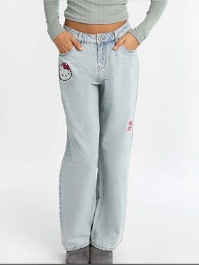 🍒 Hello Kitty Denim Jeans - NWT